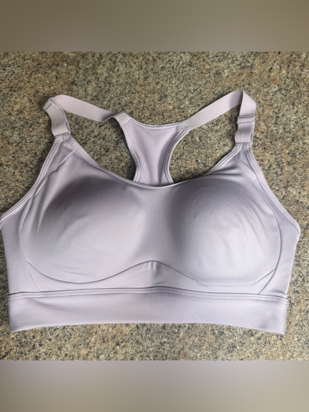 Gymshark Light Lavender Racerback Sports Bra